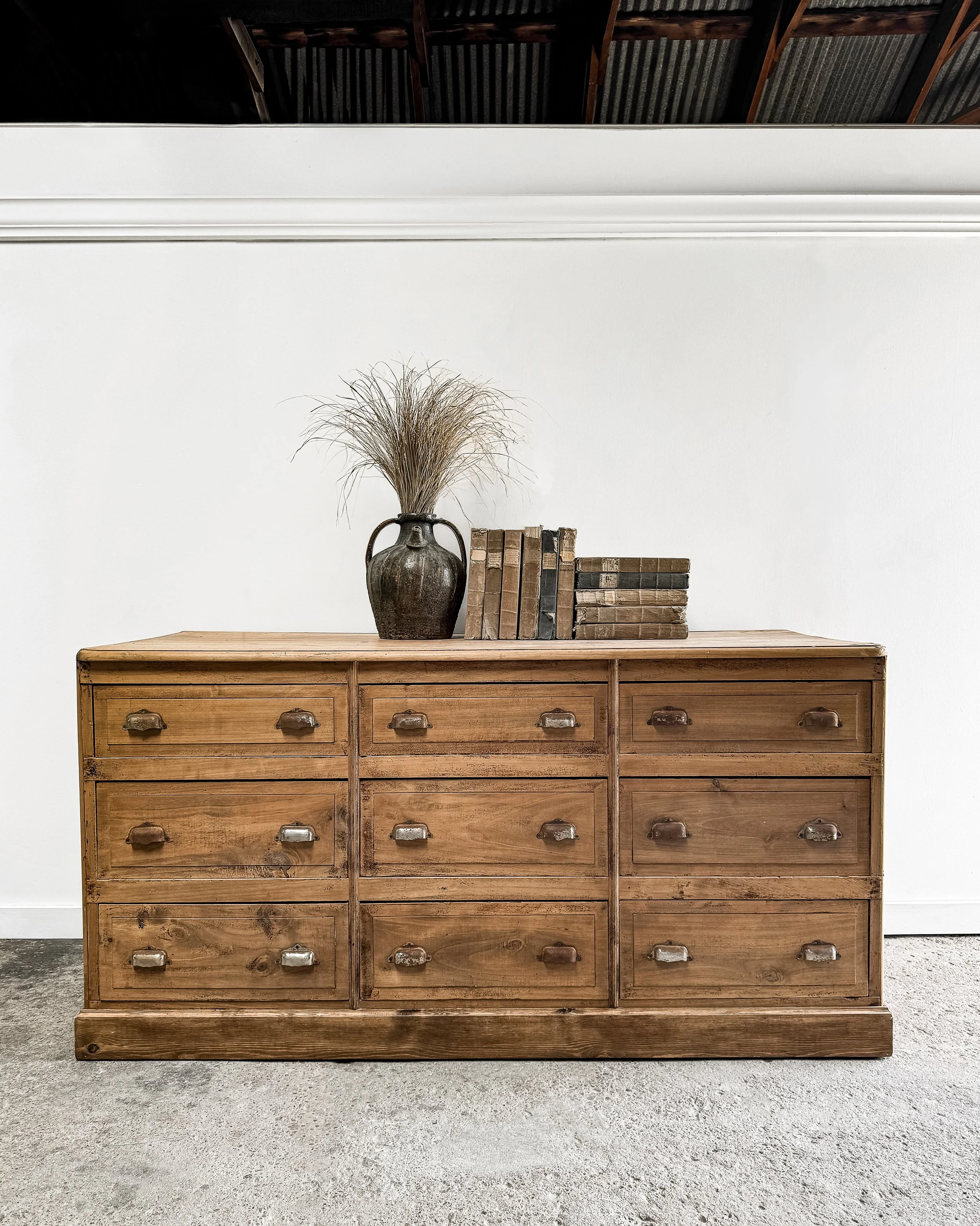 9 Drawer Mercantile Storage Cabinet — East End Salvage